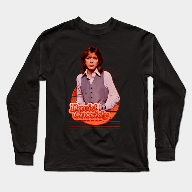 David Cassidy Long Sleeve T-Shirt by Nana On Here